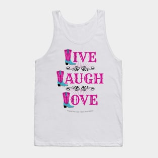 Live Laugh Love Cowgirl Boots Tank Top